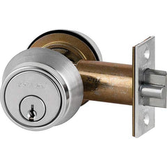 Schlage - Deadbolts Type: Double Cylinder Door Thickness Range: 1-1/2-1-3/4 - Industrial Tool & Supply