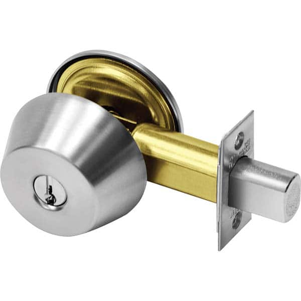 Sargent - Deadbolts Type: Classroom Deadbolt Door Thickness Range: 1-3/8 - 1-3/4 - Industrial Tool & Supply