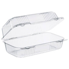 DART - Food Containers; Type: Hinged Container ; Shape: Rectangular ; Volume Range: 1 Gal. - Exact Industrial Supply