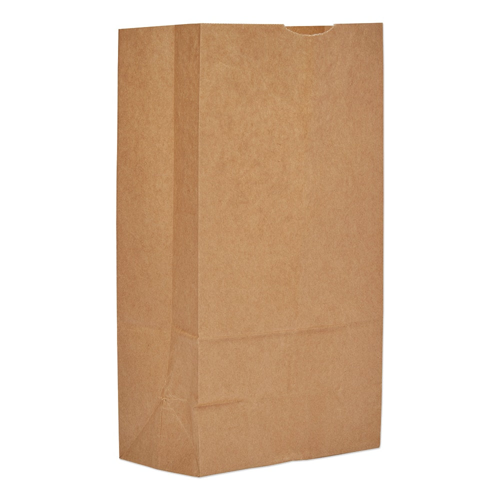 GEN - Paper Bags; Type: Grocery Bag ; Color: Kraft ; Size: 7.06 in W x 4-1/2 in D x 12-3/4 in H ; Material: Paper - Exact Industrial Supply