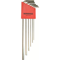 6PC HEX END L-WRENCH SET BRITEGUARD - Industrial Tool & Supply