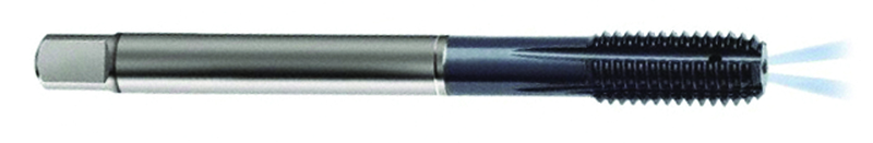 M12 x 1.75 Dia. - 6HX - 5 FL - PM Cobalt Semi-Bott Tap-ALCRN-Coolant-Thru-FORM-C - Industrial Tool & Supply