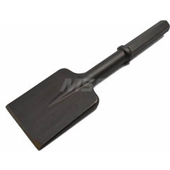 Hammer & Chipper Replacement Chisels; Type: Cutter; Head Width (Decimal Inch): 5.0000; Shank Diameter (Decimal Inch): 1.2500; Drive Type: Hex; Overall Length: 1.50; Shank Shape: Round; Material: Steel; For Use With: Ingersoll Rand PB35AS8, PB35AL8, 95LA3