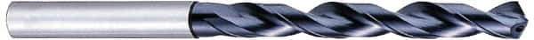 OSG - 25/32" 120° Cobalt Jobber Drill - V Finish, Right Hand Cut, Spiral Flute, Straight Shank, 8-21/32" OAL, Standard Point - Industrial Tool & Supply