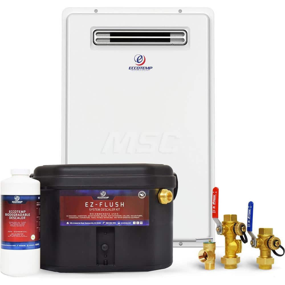 Gas Water Heaters; Commercial/Residential: Residential; Commercial/Residential: Residential; Type: Tankless; Fuel Type: Liquid Propane (LP); Fuel Type: Liquid Propane (LP); Indoor or Outdoor: Outdoor; Tankless: Yes; Tank Capacity (Gal.): 0.00; Temperature