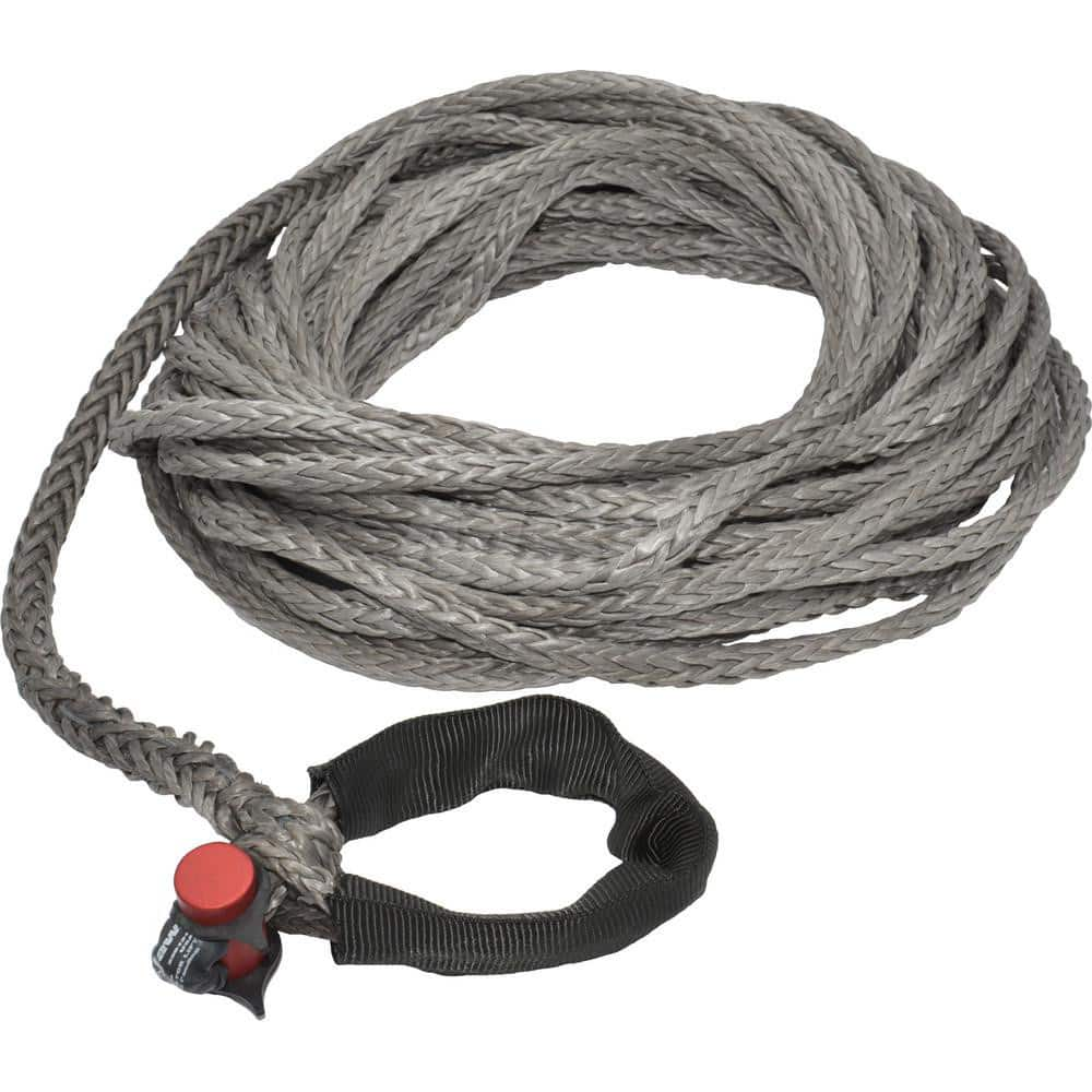 7,400 Lb 900″ Long x 7/16″ High Automotive Winch Strap Loop & Eye, For Use with Winches & Shackles