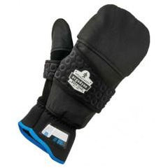 816 S BLK THERMAL FLIP-TOP GLOVES - Industrial Tool & Supply