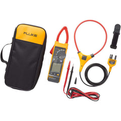 Wireless Clamp Meter: CAT III, 1.4″ Jaw, Thin Jaw 1,000 VAC, 1,500 VDC, 2,500 A, Measures Current, Voltage & Amps