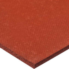 USA Sealing - 24" x 12" x 1/4" Red Silicone Foam Sheet - Industrial Tool & Supply