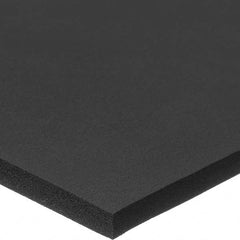 USA Sealing - 12" x 12" x 3/4" Black Neoprene Foam Sheet - Industrial Tool & Supply