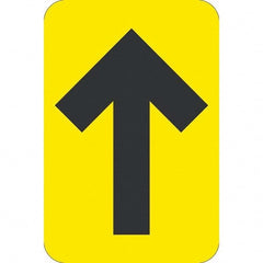 NMC - "Blank" Adhesive-Backed Floor Sign - Industrial Tool & Supply