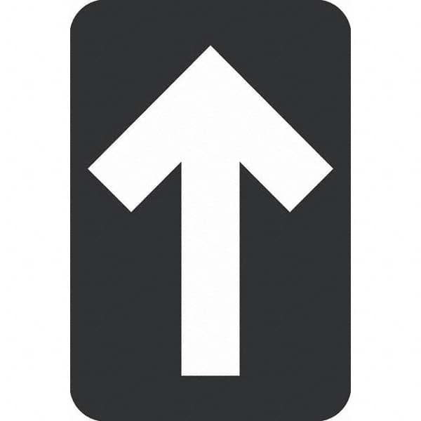 NMC - "Blank" Adhesive-Backed Floor Sign - Industrial Tool & Supply