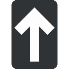 NMC - "Blank" Adhesive-Backed Floor Sign - Industrial Tool & Supply