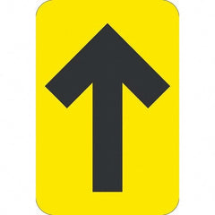 NMC - "Blank" Adhesive-Backed Floor Sign - Industrial Tool & Supply