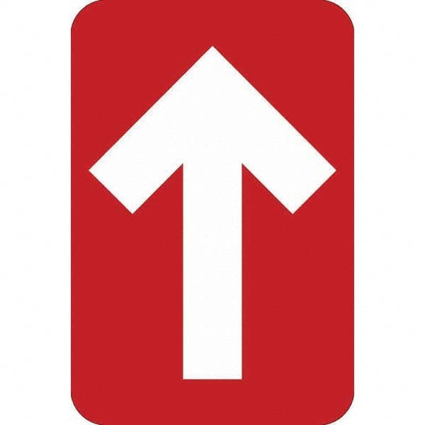 NMC - "Blank" Adhesive-Backed Floor Sign - Industrial Tool & Supply