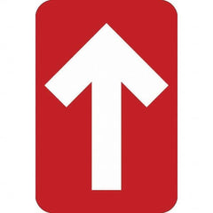 NMC - "Blank" Adhesive-Backed Floor Sign - Industrial Tool & Supply