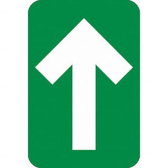 NMC - "Blank" Adhesive-Backed Floor Sign - Industrial Tool & Supply