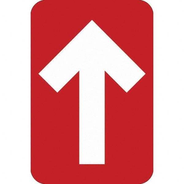 NMC - "Blank" Adhesive-Backed Floor Sign - Industrial Tool & Supply