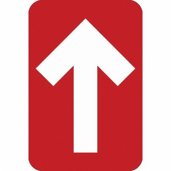 NMC - "Blank" Adhesive-Backed Floor Sign - Industrial Tool & Supply