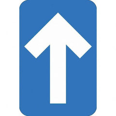 NMC - "Blank" Adhesive-Backed Floor Sign - Industrial Tool & Supply
