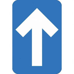 NMC - "Blank" Adhesive-Backed Floor Sign - Industrial Tool & Supply