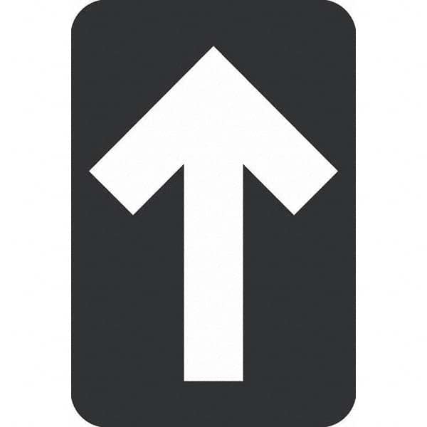 NMC - "Blank" Adhesive-Backed Floor Sign - Industrial Tool & Supply