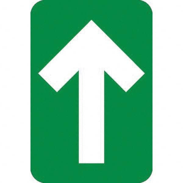 NMC - "Blank" Adhesive-Backed Floor Sign - Industrial Tool & Supply