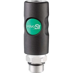 Prevost - Pneumatic Hose Fittings & Couplings Type: Coupler Thread Size: 1/2 - Industrial Tool & Supply