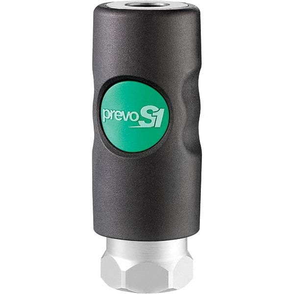 Prevost - Pneumatic Hose Fittings & Couplings Type: Coupler Thread Size: 3/8 - Industrial Tool & Supply