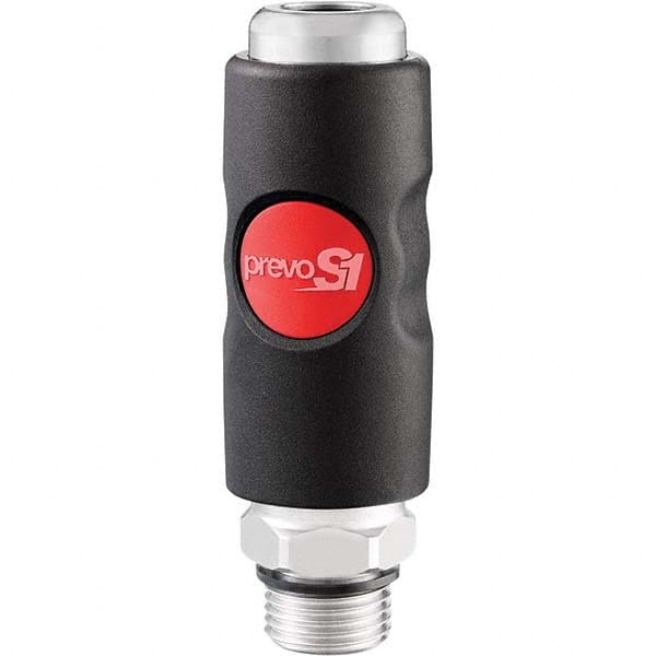 Prevost - Pneumatic Hose Fittings & Couplings Type: Coupler Thread Size: 3/8 - Industrial Tool & Supply