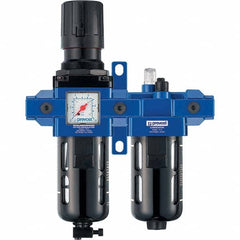 Prevost - Filter, Regulator & Lubricator (FRL) Units Configuration: 2 Pc. Filter/Regulator-Lubricator Body Type: Standard - Industrial Tool & Supply