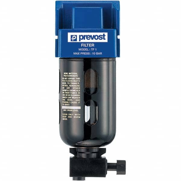 Prevost - Filter, Regulator & Lubricator (FRL) Units Configuration: 1 Pc. Filter Body Type: Standard - Industrial Tool & Supply