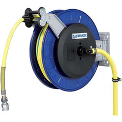 Prevost - 65' Spring Retractable Hose Reel - Industrial Tool & Supply