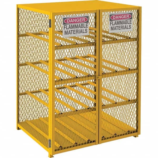 Durham - Storage Cabinets Type: Gas Cylinder Width (Inch): 42-3/16 - Industrial Tool & Supply