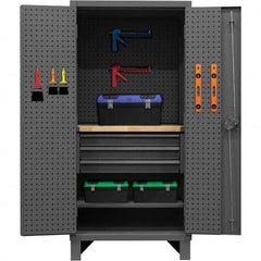 Durham - Storage Cabinets Type: Pegboard Width (Inch): 24-1/8 - Industrial Tool & Supply
