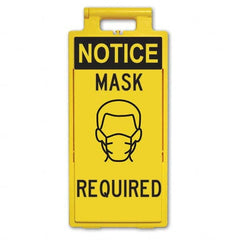 PRO-SAFE - Cone & A Frame Floor Signs Shape: A-Frame Type: Accident Prevention - Industrial Tool & Supply