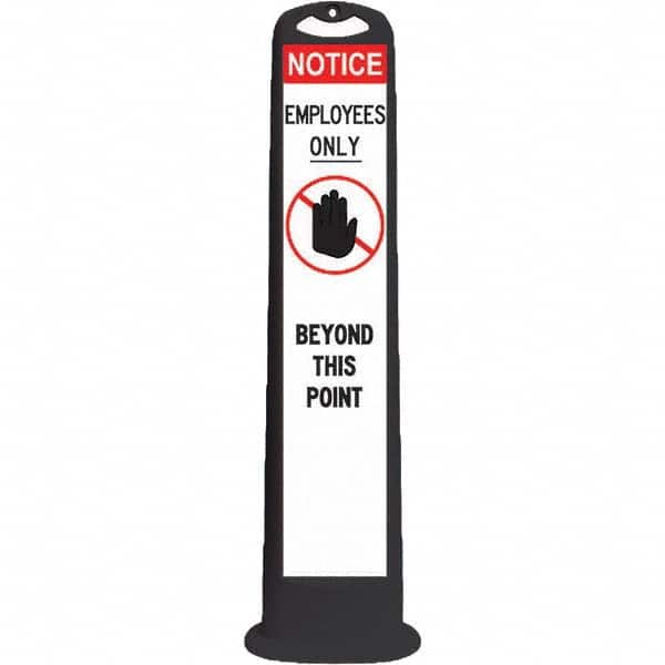 PRO-SAFE - Traffic Barrels, Delineators & Posts Type: Vertical Panel Material: HDPE - Industrial Tool & Supply