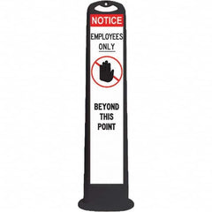 PRO-SAFE - Traffic Barrels, Delineators & Posts Type: Vertical Panel Material: HDPE - Industrial Tool & Supply