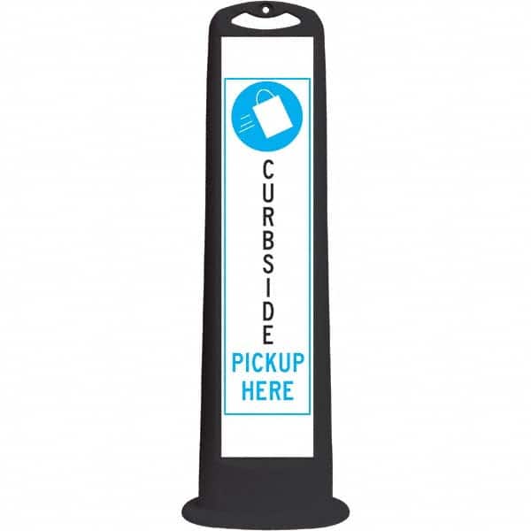 PRO-SAFE - Traffic Barrels, Delineators & Posts Type: Vertical Panel Material: HDPE - Industrial Tool & Supply