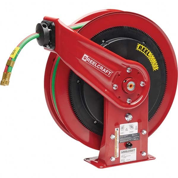 Reelcraft - Welding Hose Reels Style: Spring Retractable Width (Inch): 7 - Industrial Tool & Supply