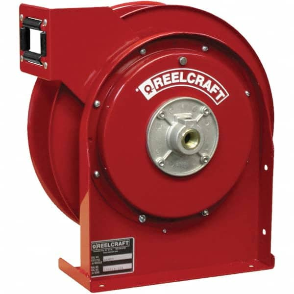 Reelcraft - 35' Spring Retractable Hose Reel - Industrial Tool & Supply