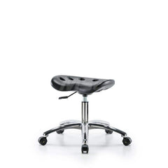 Tractor Seat: ESD Polyurethane, 25″ Seat Width, 25″ Seat Depth Round Height