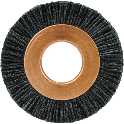 1 1/2″ Diameter - Small Diameter Wheel Brush - 0.026″/120 Grit - 1/2″ Arbor - Industrial Tool & Supply
