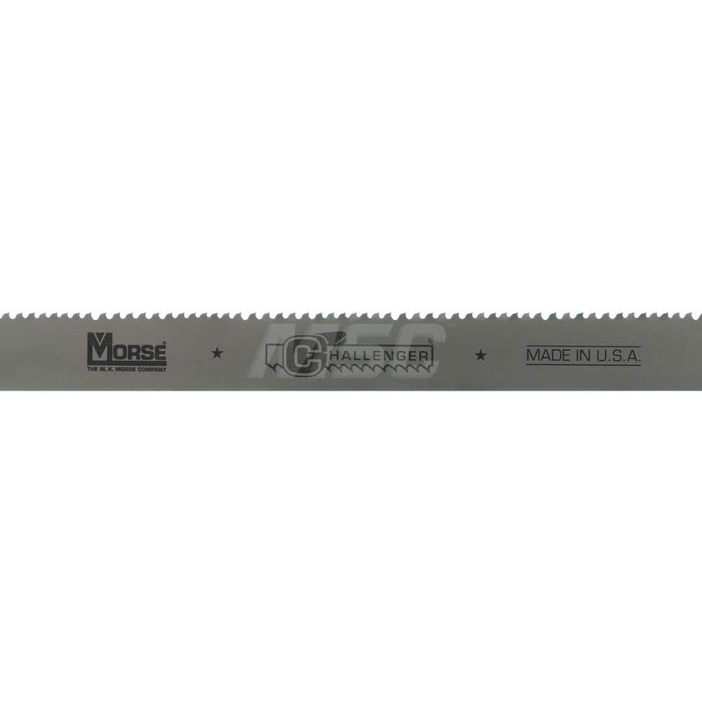 Welded Bandsaw Blade: 32' 2″ Long, 2-5/8″ Wide, 0.063″ Thick, 3 to 4 TPI Bi-Metal, Toothed Edge