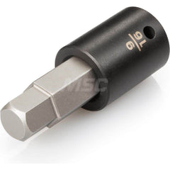 1/2 Inch Drive x 9/16 Inch Hex Impact Bit Socket