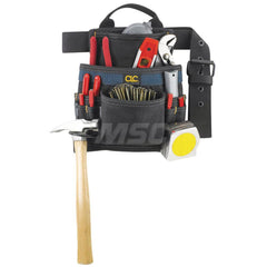 Tool Pouches & Holsters; Holder Type: Tool Bag; Tool Type: Carpenter's; Material: Polyester; Color: Black; Number of Pockets: 10.000; Minimum Order Quantity: Polyester; Mat: Polyester; Material: Polyester
