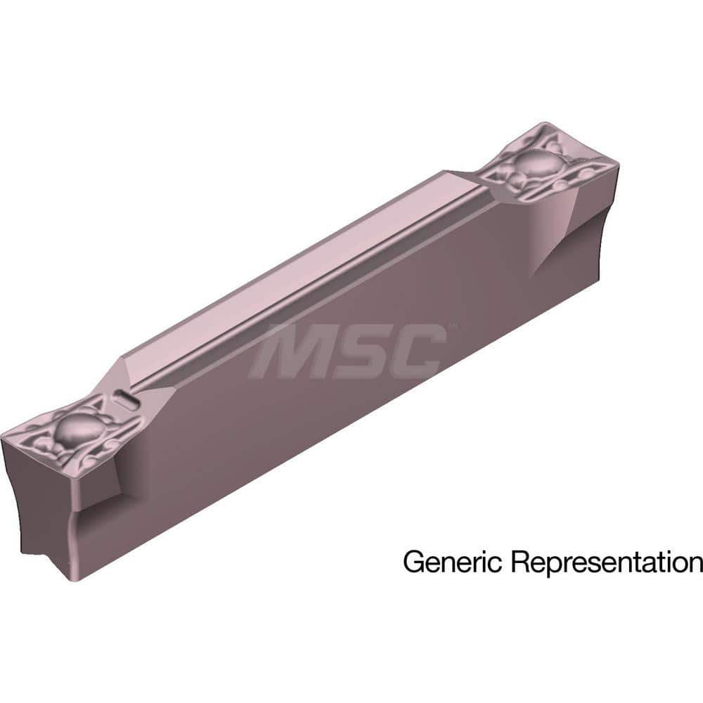 Grooving Insert: GCM4004ML AC520U, Solid Carbide Super ZX Finish, Neutral, 4 mm Cutting Width, 25 mm Max Depth, Series GND