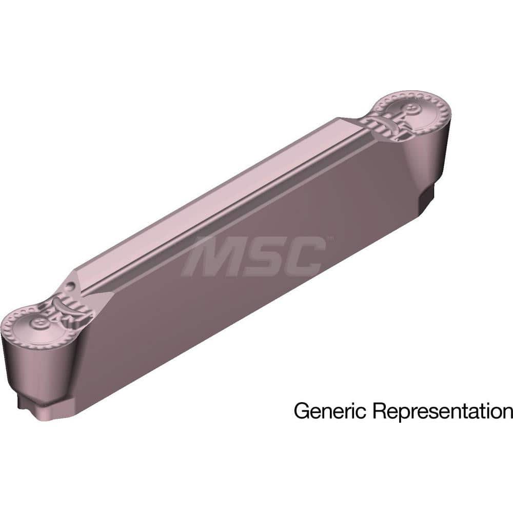Grooving Insert: GCM5025RN AC530U, Solid Carbide Super ZX Finish, Neutral, 5 mm Cutting Width, 25 mm Max Depth, Series GND
