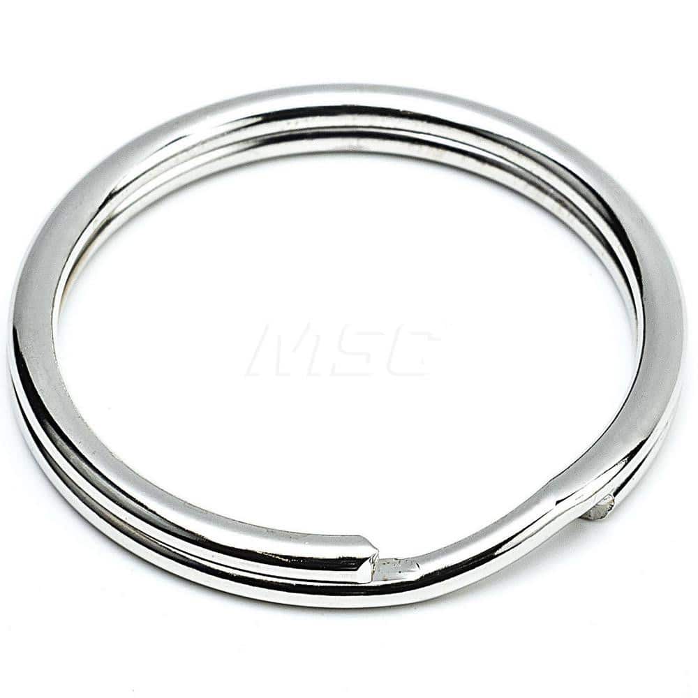 Tool Holding Accessories; Type: Split Ring; Connection Type: Standard; Length: 1.0000; Length (Decimal Inch): 1.0000; Color: Polished Chrome