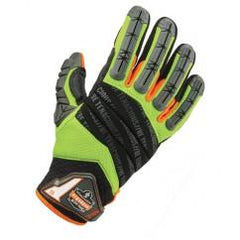 924 S LIME HYBRID DORSAL GLOVES - Industrial Tool & Supply